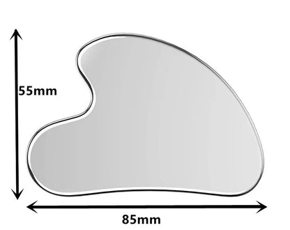 Heart Shaped Stainless Steel Gua Sha