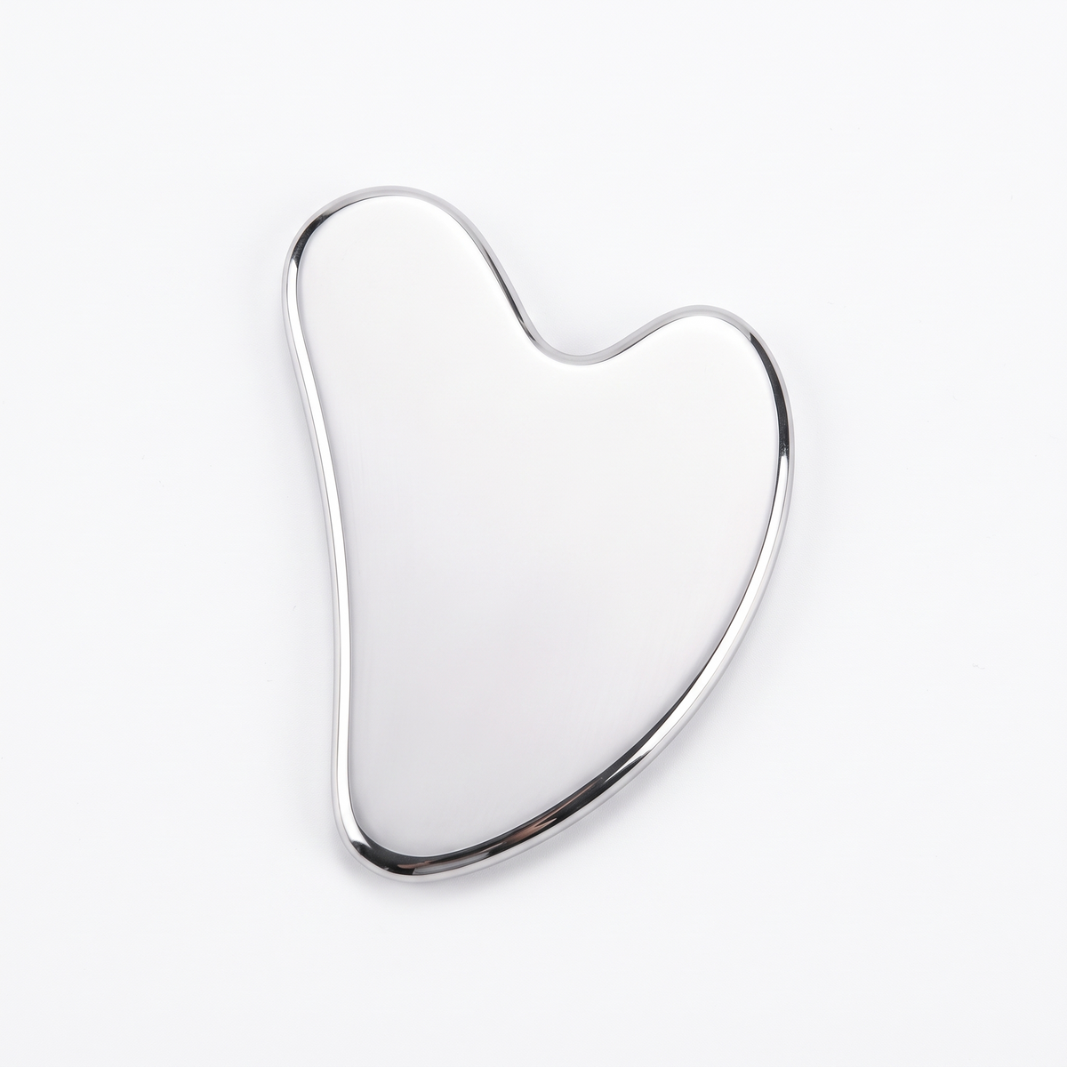 Heart Shaped Stainless Steel Gua Sha - Fermeskin