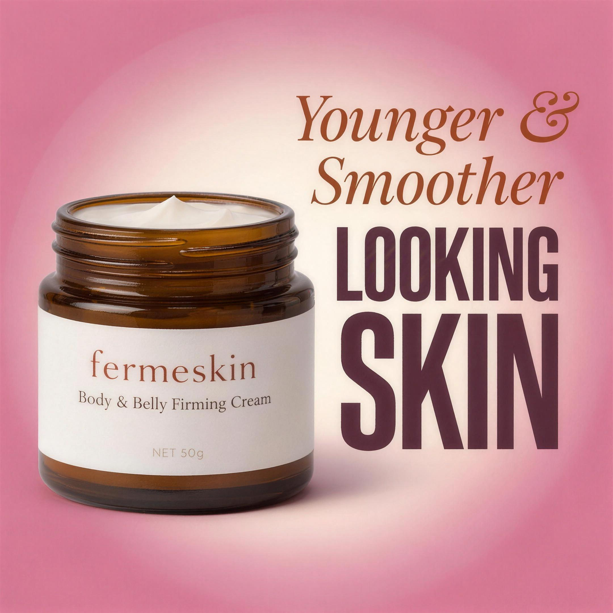 Fermeskin Smooth & Tightening Cream - Younger and Smoother Looking Skin