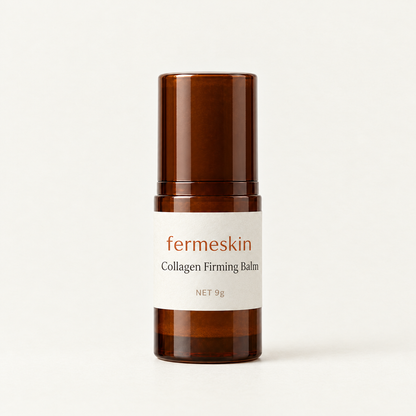 Fermeskin Collagen Firming Balm front view, capped